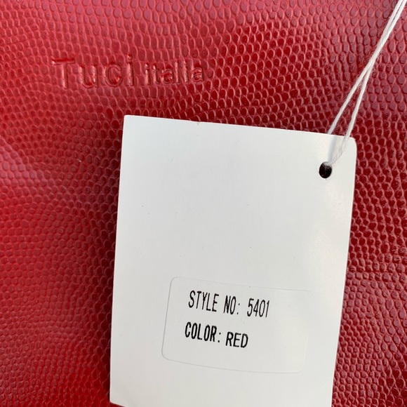 NWT Tuci Italia leather crossbody bag - Picture 3 of 8